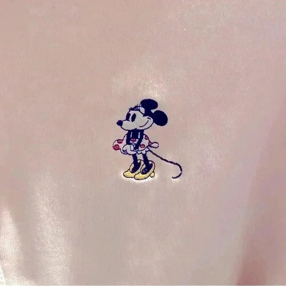 Disneyland Disney Pink Official Zip Up Hoodie with Minnie Mouse - XL ⭐️ - Picture 2 of 7